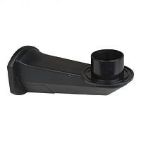 Выносное крепление Uniel UFP-C23BN-190 BLACK 220В E27 100Вт IP20 Черный 140мм резьбовой картинка 